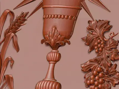 Holy Eucharist 3D model