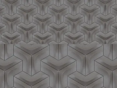 Parametric Wall Panel 3d model Low-poly 3D model order