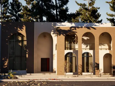 Modern HOUSE MODEL Arab  3D model