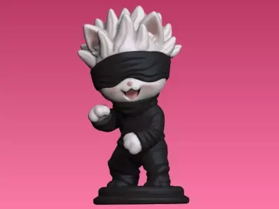Satoru Gojo gatito 3D print model