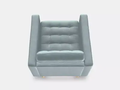 LANDSKRONA Armchair Low-poly 3D model