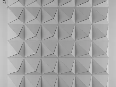 3d panel 06 Low-poly 3D model