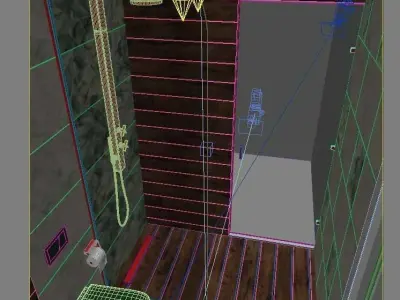 BATHROOM SCENE 3D model purchase
