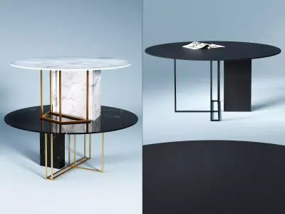 Plinto Round 3D model