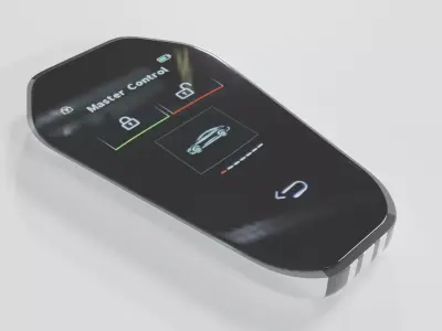 CAR KEY 09 3D model