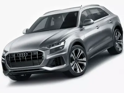 Audi Q8 2019 3D model