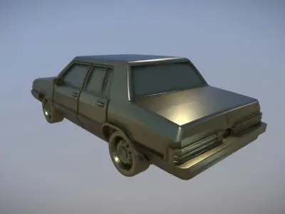3D Printable Plymouth Reliant K Car Miniature 3D print model
