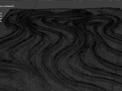 3D Wall Panel mural decor set relief stl cnc17 3D model