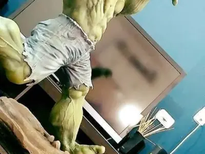 HULK  He is always angry   3D print model