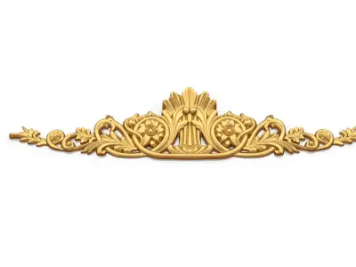 Classic decor ornament 159 3D model