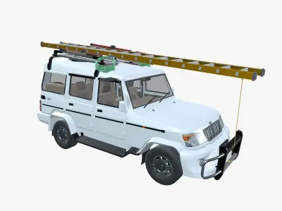 Bolero Car 3D model