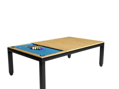 Fusiontables - Dining Pool Table 3D model
