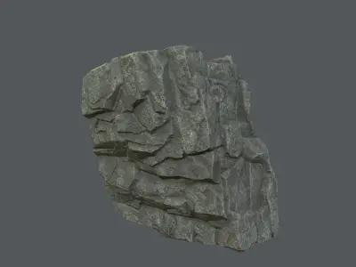 Rock Unreal Engine 4  Low-poly 3D model