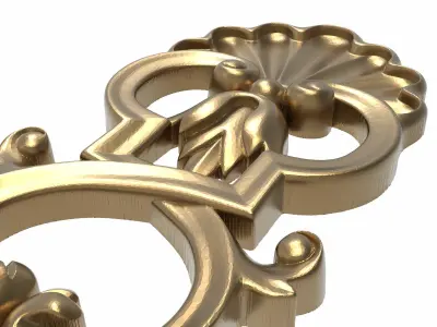  decorative pattern ready for 3D printing 3D model