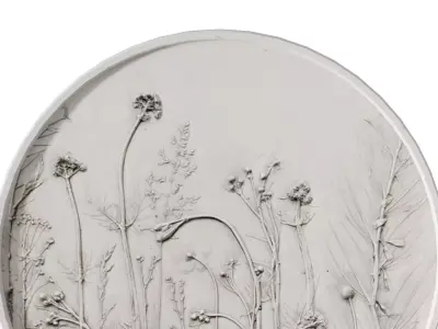 Botany Panel 3D model