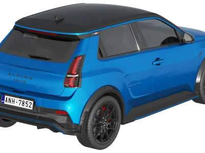 Alpine A290 GTS 3D model