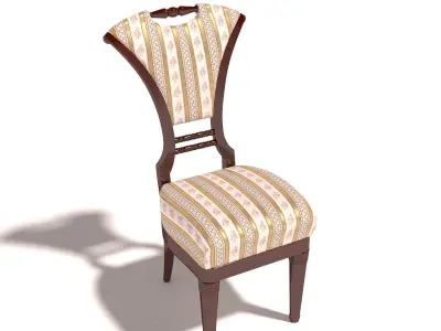 Antique Chair 2 3D model