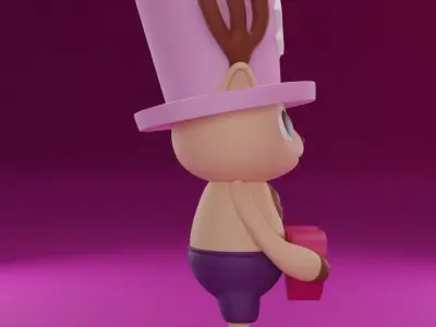 Tony Tony Chopper Valentine day 3D model for 3D print 3D print model