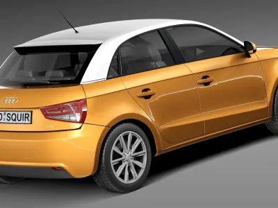 Audi A1 Sportback 2013 3D model