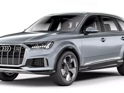 Audi Q7 2020 3D model