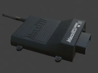 Maxx ECU Low-poly 3D model