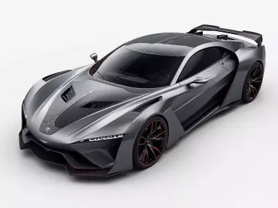 Elite Luxury Hypercar Collection  3D Model Pack