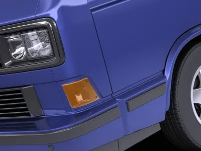 Volkswagen T3 Limited Last Edition 2002 VRAY 3D model