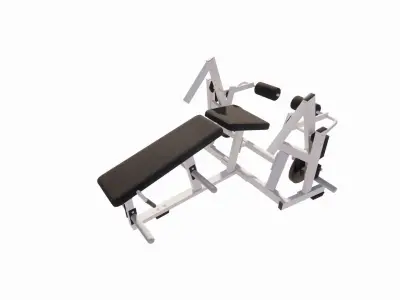 Gym Equipments-gym by Bodysolid-Machine the gym 3D model
