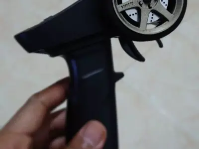 Turbo Racing Transmitter Wheel - TE37 3D print model