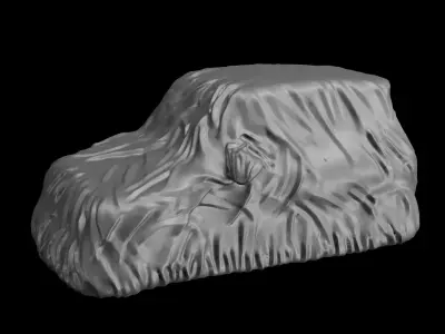 Car cover Low-poly 3D model by strugglestories101
