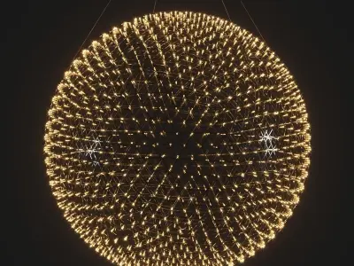 Moooi Raimond R199 Suspended Lamp 3D model