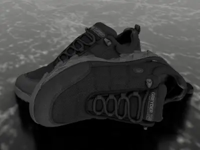 GREYDER X PRO - 3D SHOES Low-poly 3D model