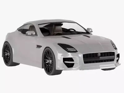 Jaguar F Type Car 3D model