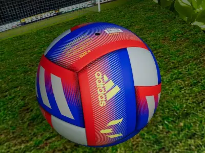 ADIDAS MESSI soccer ball Free 3D model