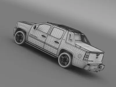 Chevrolet Avalanche LTZ 2010 3D model