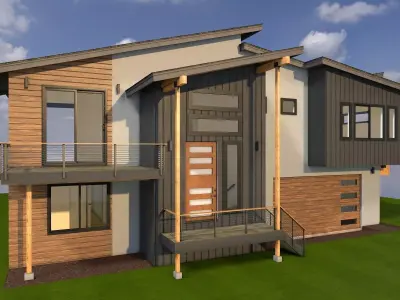 Rockcrest House 3D model