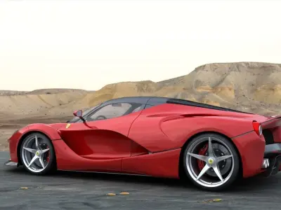 Ferrari Laferrari 2014 3D model