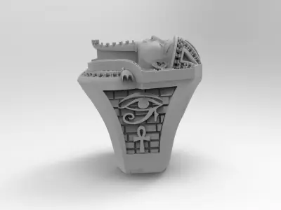 tutankamon  3D print model