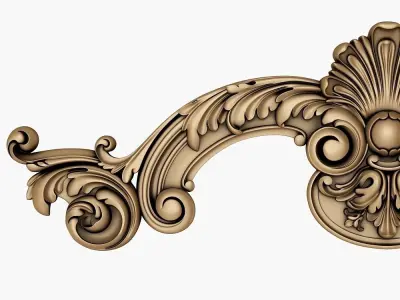 Decor for cnc 3D model buy