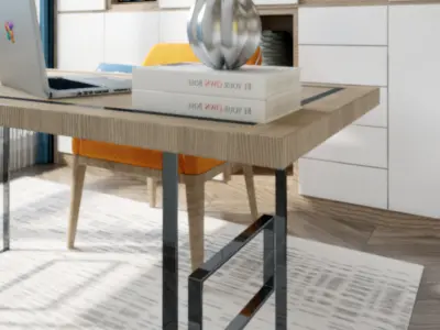 decoration villa Study Modern Home 3D model