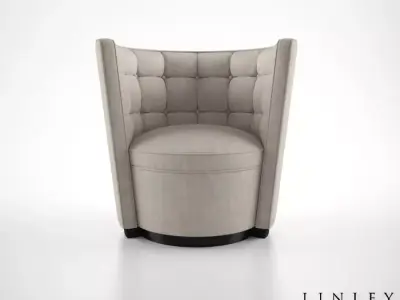 Linley Deco Armchair 3D model