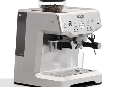 Sage the Barista Express Cofee Espresso Machine 3D model