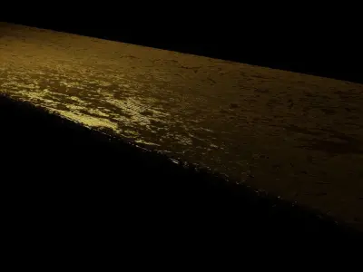 The Plank Free low-poly 3D model