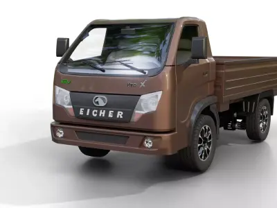 Eicher Pro X EV Pickup Truck 3D model