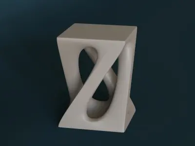 Pedestal 20 3D print model
