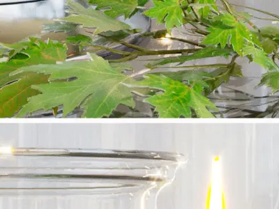 Candles of a Happy New Year 3D model