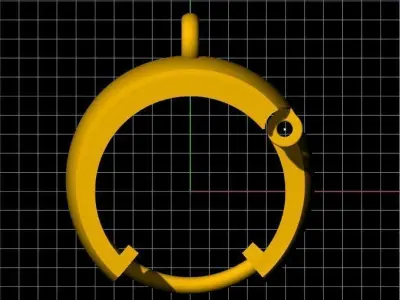 Bali Earrings 3dm file 3D print model