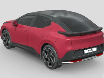 Lynk and Co 02 2025 Low-poly 3D model