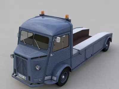 CITROEN HY TRUCK 1950 3D model