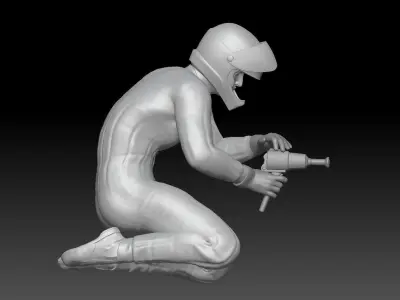 FORMULA ONE PIT STOP 8 3D print model